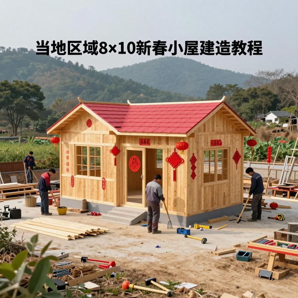 心动小镇心动小镇8×10新春小屋建造教程