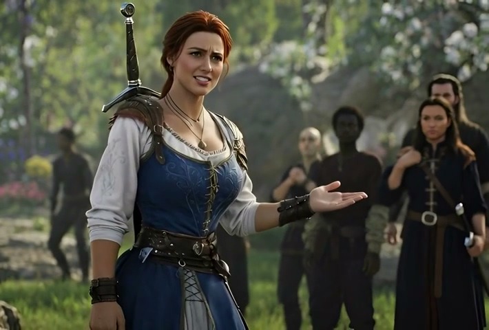 性感大雷!Grok换脸《神鬼寓言:重启版》女主