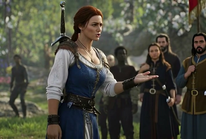 性感大雷!Grok换脸《神鬼寓言:重启版》女主